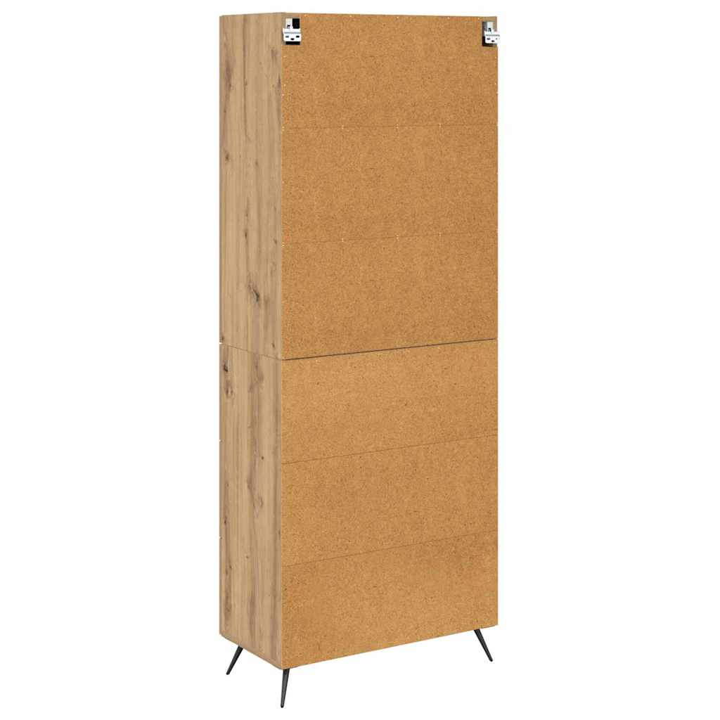 Highboard Artisan Oak 69.5 x 34 x 180 cm Engineered Wood