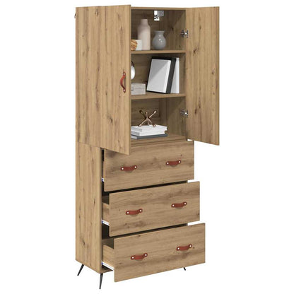 Highboard Artisan Oak 69.5 x 34 x 180 cm Engineered Wood