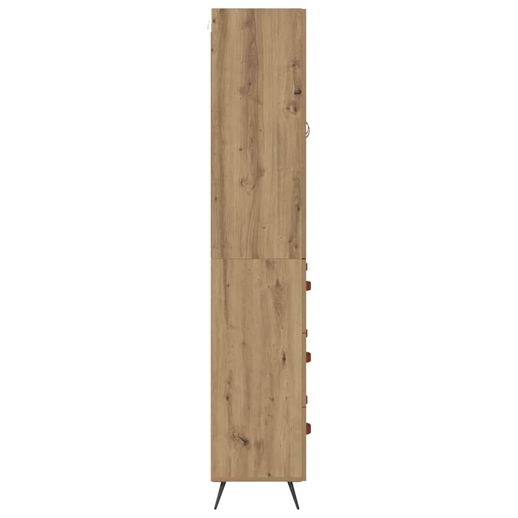 Highboard Artisan Oak 69.5 x 34 x 180 cm Engineered Wood