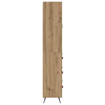 Highboard Artisan Oak 69.5 x 34 x 180 cm Engineered Wood