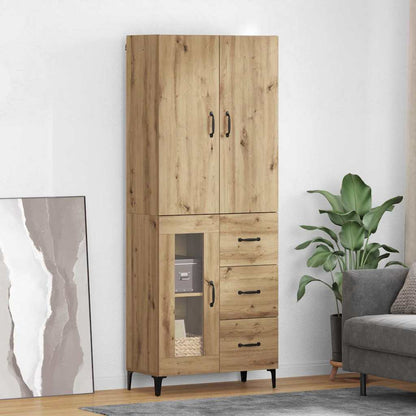 Highboard Artisan Oak 69.5 x 34 x 180 cm Engineered Wood