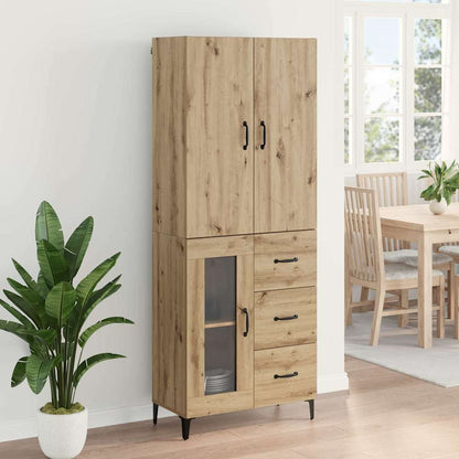 Highboard Artisan Oak 69.5 x 34 x 180 cm Engineered Wood
