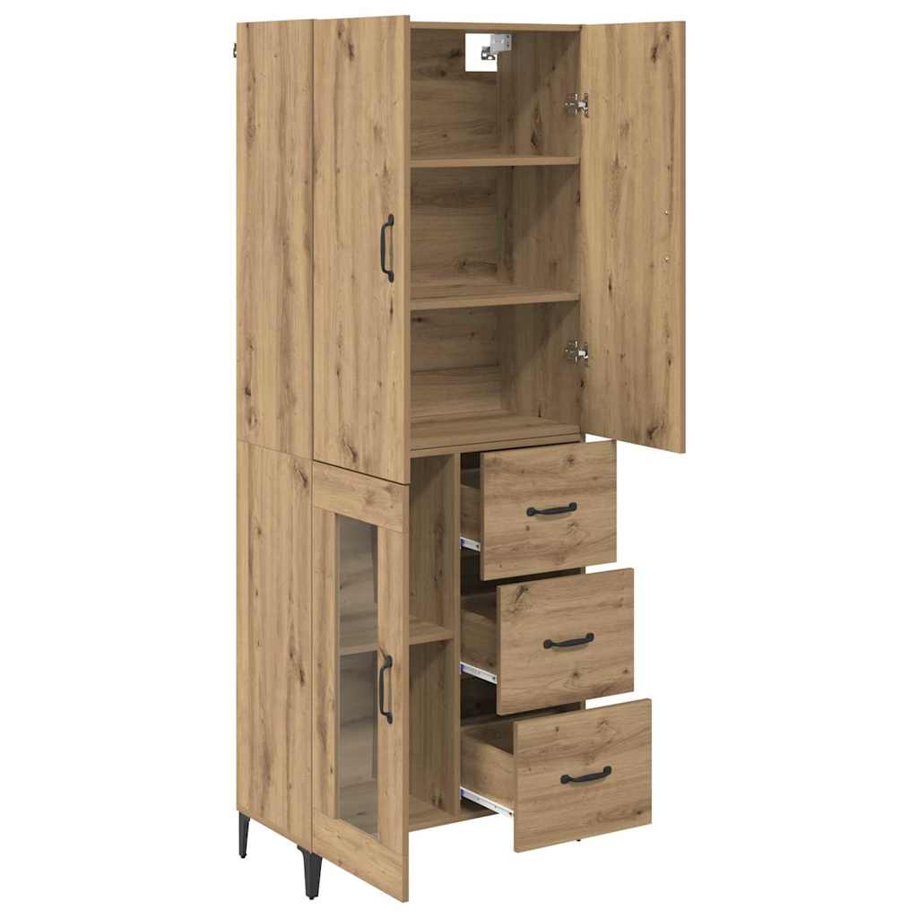Highboard Artisan Oak 69.5 x 34 x 180 cm Engineered Wood