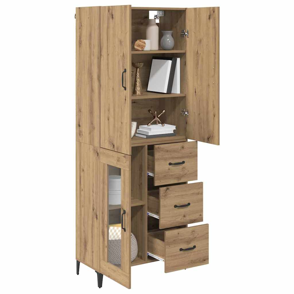 Highboard Artisan Oak 69.5 x 34 x 180 cm Engineered Wood