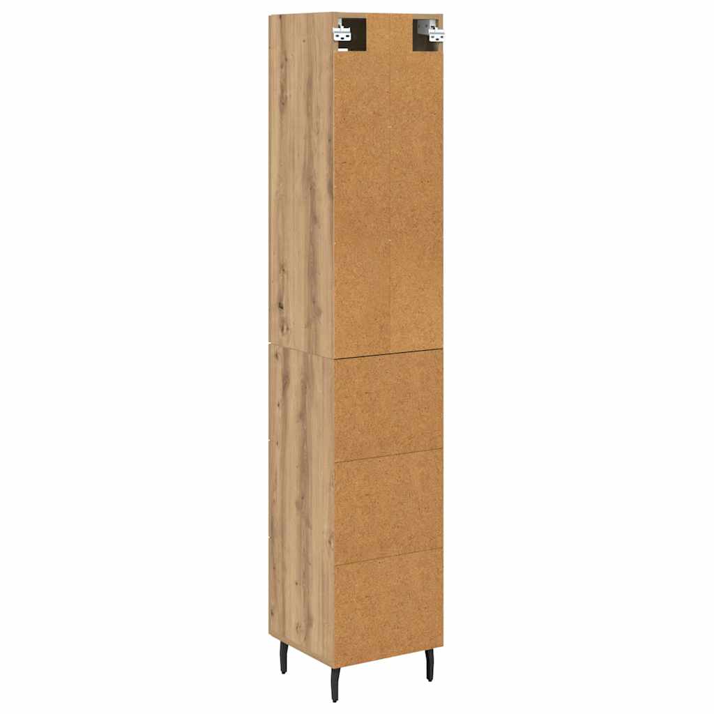 Highboard Artisan Oak 34.5 x 34 x 180 cm Engineered Wood