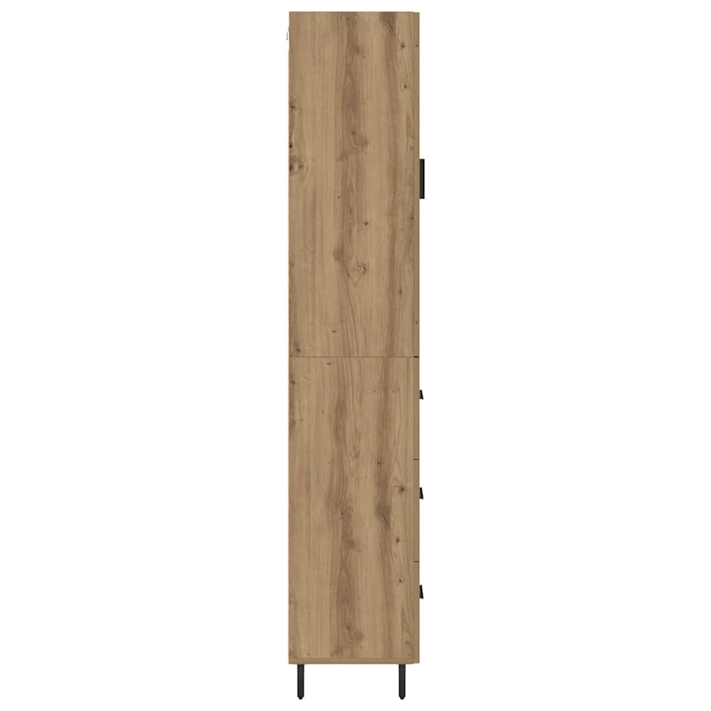Highboard Artisan Oak 34.5 x 34 x 180 cm Engineered Wood