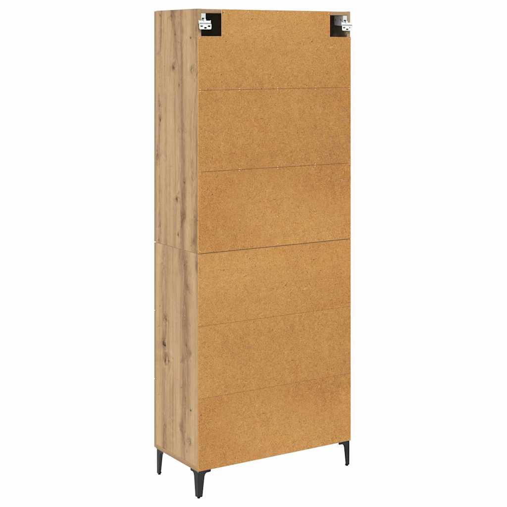 Highboard Artisan Oak 69.5 x 34 x 180 cm Engineered Wood