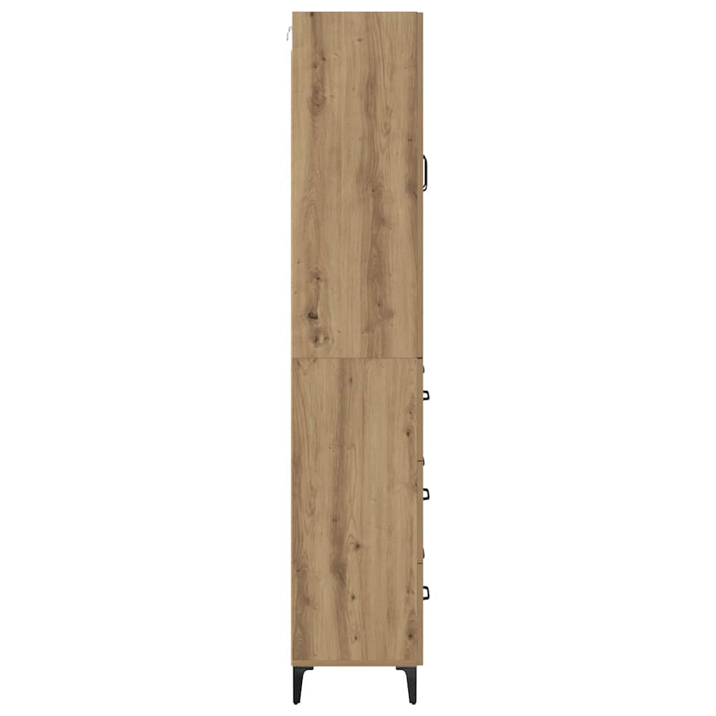 Highboard Artisan Oak 69.5 x 34 x 180 cm Engineered Wood