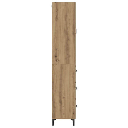 Highboard Artisan Oak 69.5 x 34 x 180 cm Engineered Wood