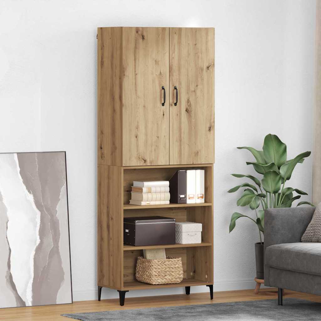 Highboard Artisan Oak 69.5 x 34 x 180 cm Engineered Wood