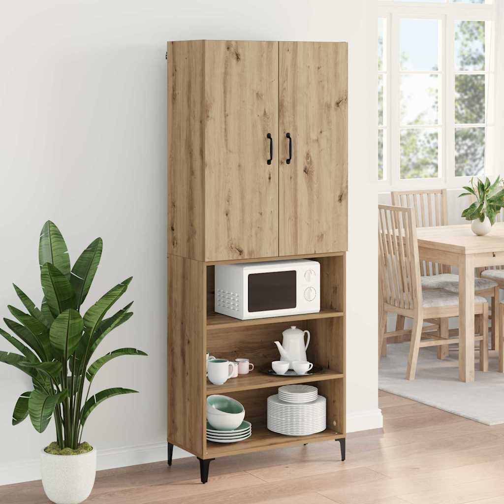 Highboard Artisan Oak 69.5 x 34 x 180 cm Engineered Wood