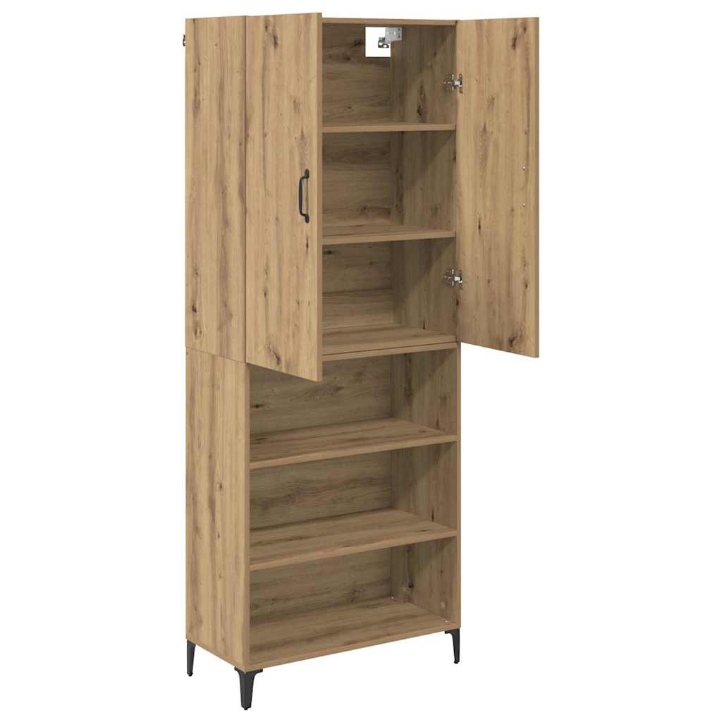 Highboard Artisan Oak 69.5 x 34 x 180 cm Engineered Wood