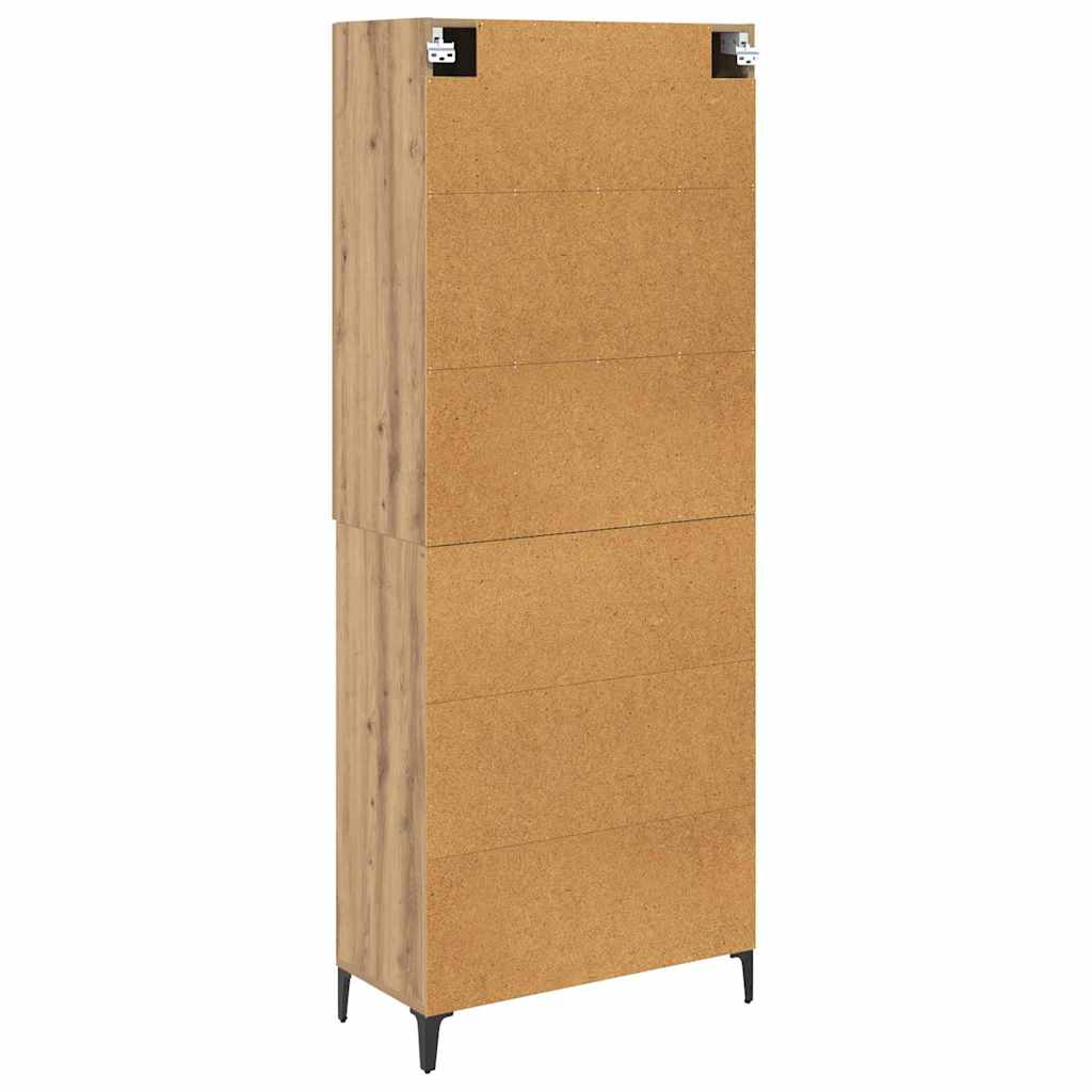 Highboard Artisan Oak 69.5 x 34 x 180 cm Engineered Wood