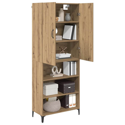 Highboard Artisan Oak 69.5 x 34 x 180 cm Engineered Wood