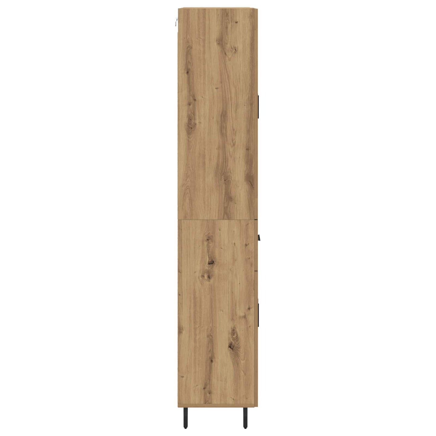 Highboard 2 pcs Artisan Oak 69.5 x 34 x 180 cm Engineered Wood
