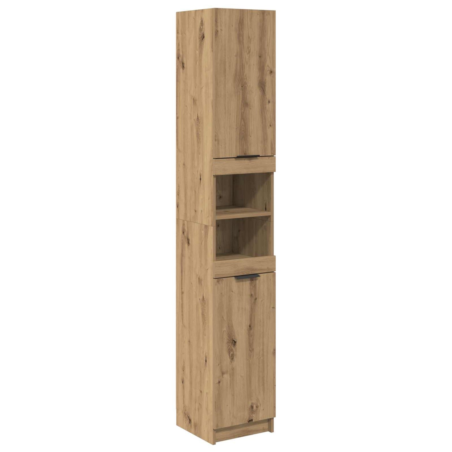 Bathroom Furniture Set 4 pcs Artisan Oak Engineered Wood