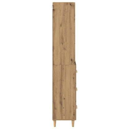 Highboard Artisan Oak 69.5 x 32.5 x 180 cm Engineered Wood