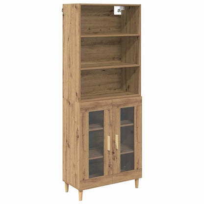 Highboard Artisan Oak 69.5 x 32.5 x 180 cm Engineered Wood