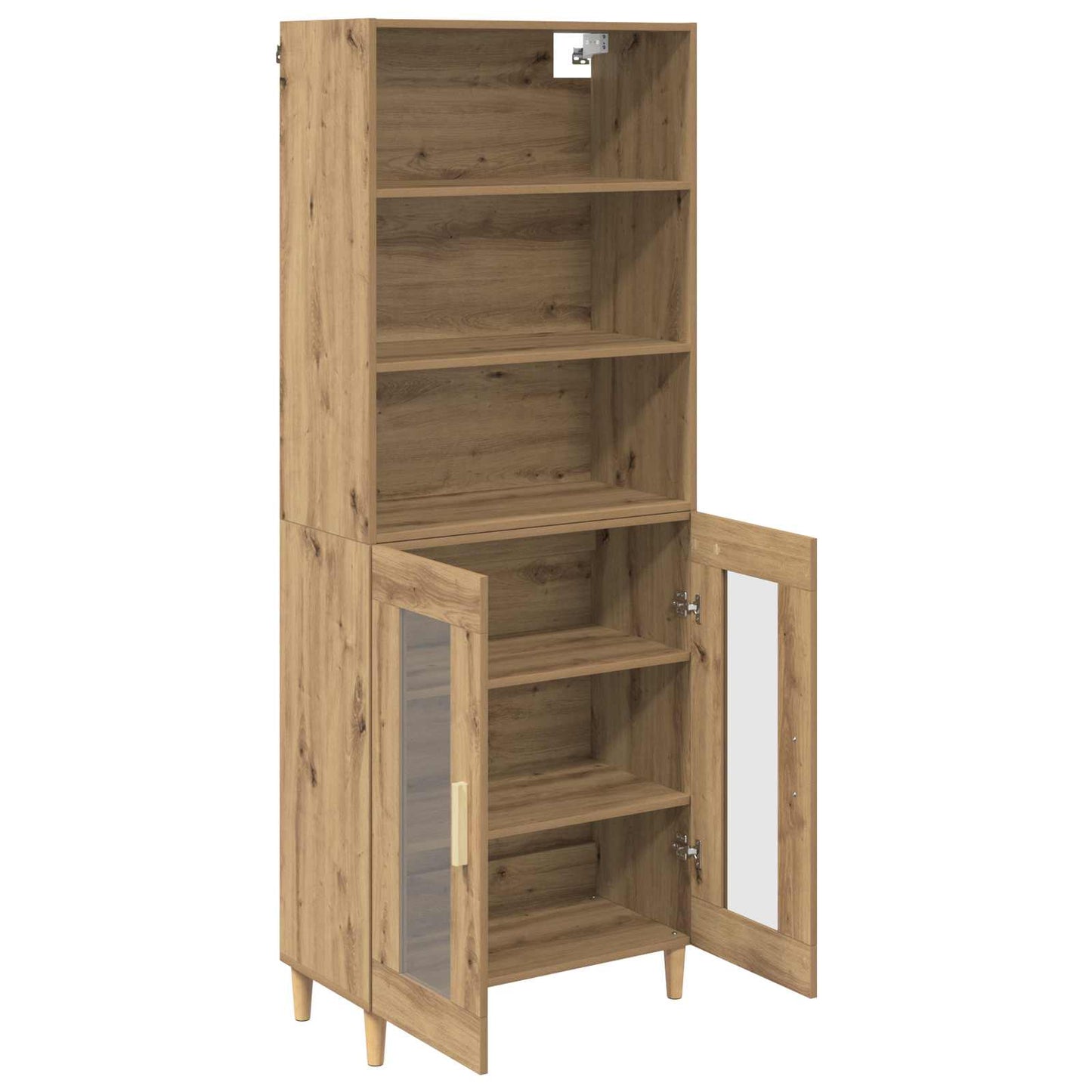 Highboard Artisan Oak 69.5 x 32.5 x 180 cm Engineered Wood