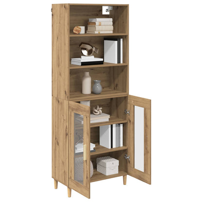 Highboard Artisan Oak 69.5 x 32.5 x 180 cm Engineered Wood