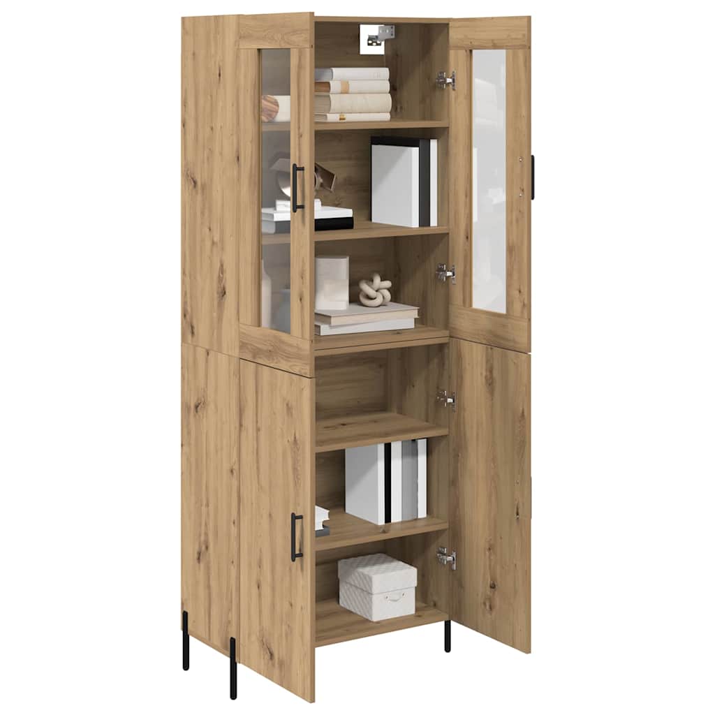 Highboard Artisan Oak 69.5 x 34 x 180 cm Engineered Wood
