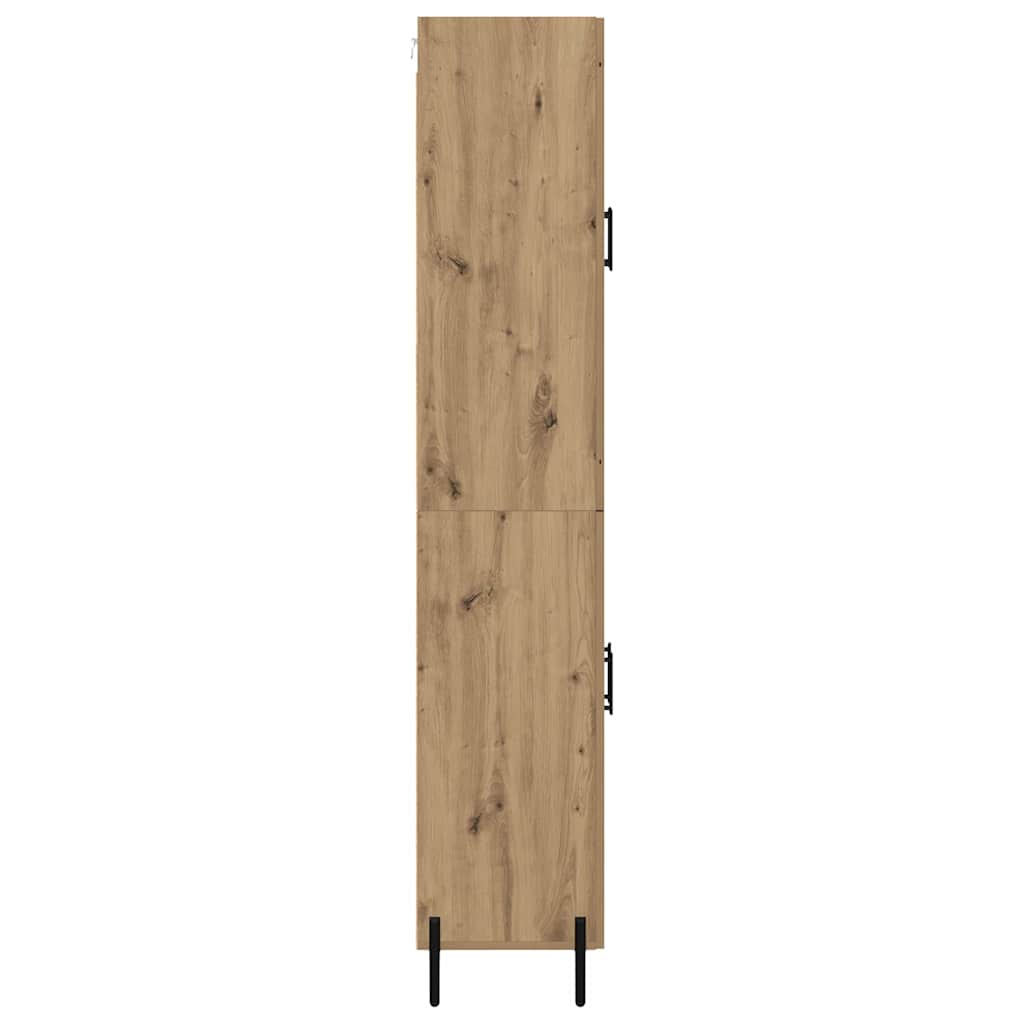 Highboard Artisan Oak 69.5 x 34 x 180 cm Engineered Wood