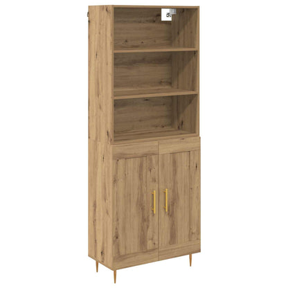 Highboard Artisan Oak 69.5 x 34 x 180 cm Engineered Wood