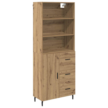 Highboard with Drawer Artisan Oak 69.5 x 34 x 180 cm