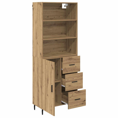 Highboard with Drawer Artisan Oak 69.5 x 34 x 180 cm