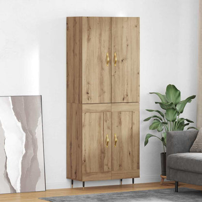Highboard Artisan Oak 69.5 x 34 x 180 cm Engineered Wood