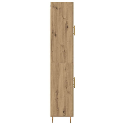 Highboard 2 pcs Artisan Oak Engineered Wood