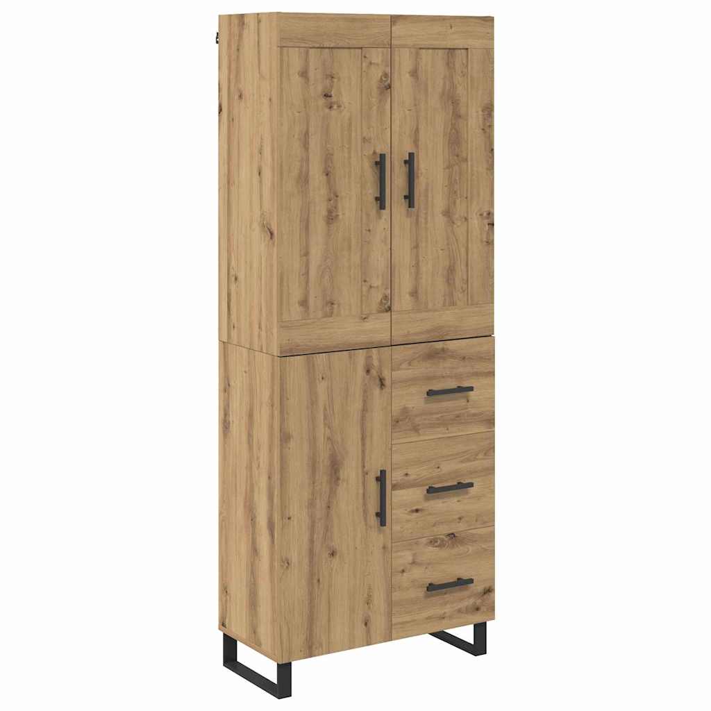 Highboard Artisan Oak 69.5 x 34 x 180 cm Engineered Wood