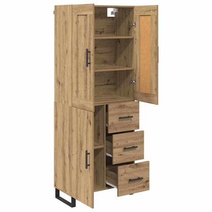 Highboard Artisan Oak 69.5 x 34 x 180 cm Engineered Wood