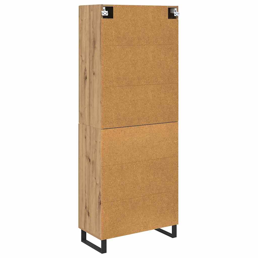 Highboard Artisan Oak 69.5 x 34 x 180 cm Engineered Wood