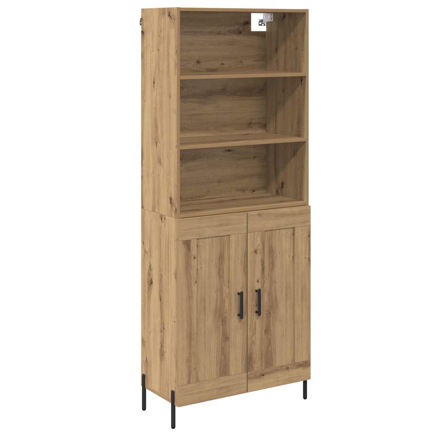 Highboard Artisan Oak 69.5 x 32.5 x 180 cm Engineered Wood