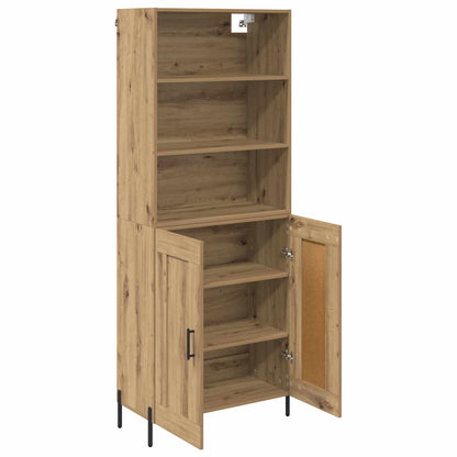 Highboard Artisan Oak 69.5 x 32.5 x 180 cm Engineered Wood