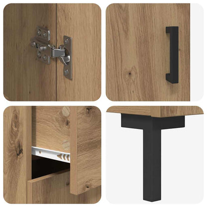 Highboard Artisan Oak 69.5 x 34 x 180 cm Engineered Wood
