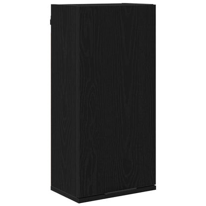 Bathroom Furniture Set 5 pcs Black Oak Engineered Wood