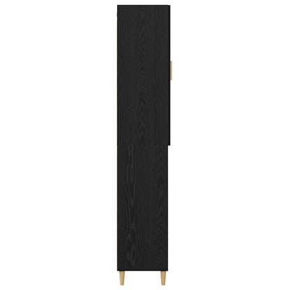Highboard Black Oak 69.5 x 34 x 180 cm