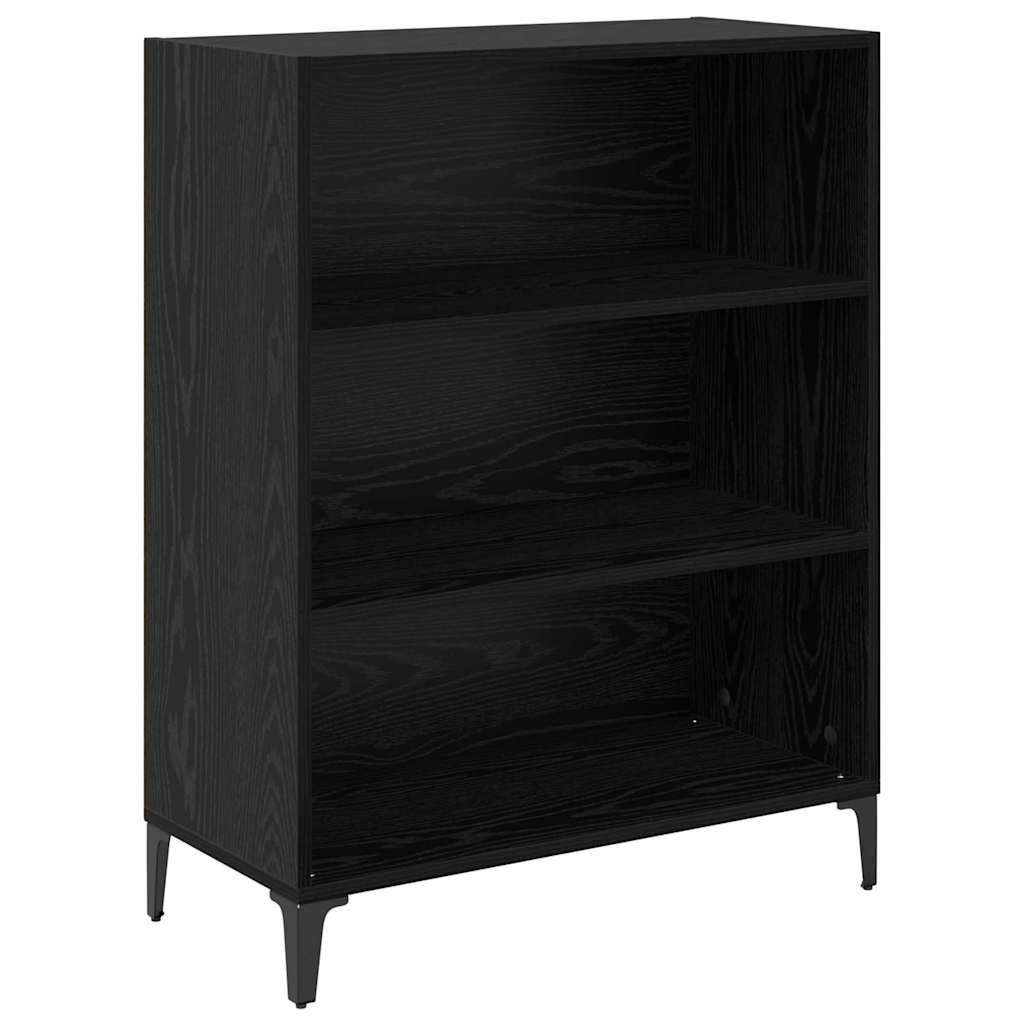 Highboard Black Oak 69.5 x 34 x 180 cm Engineered Wood