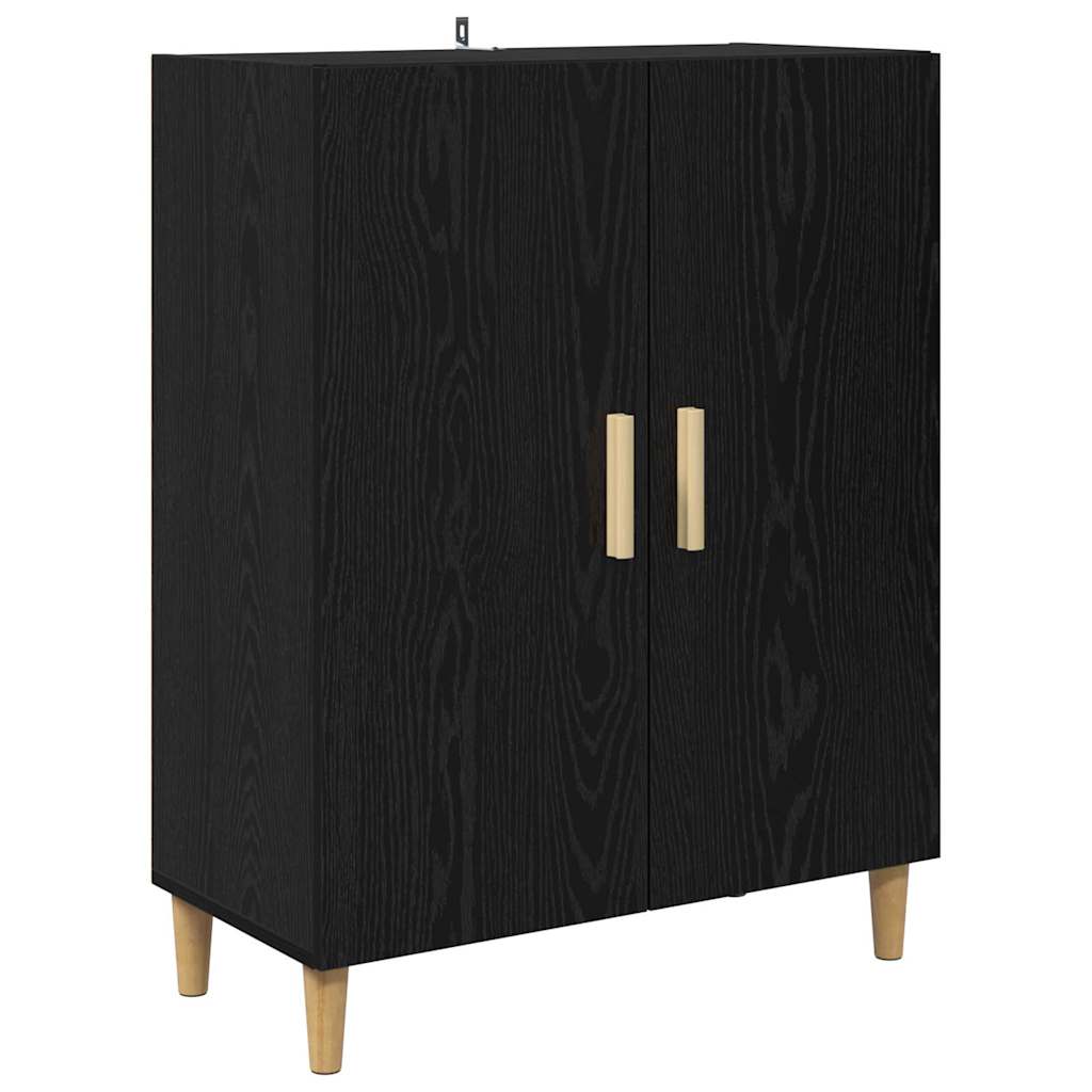 Highboard Black Oak 69.5 x 34 x 180 cm