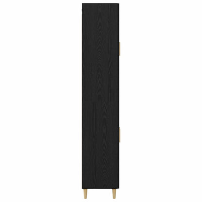 Highboard Black Oak 69.5 x 34 x 180 cm