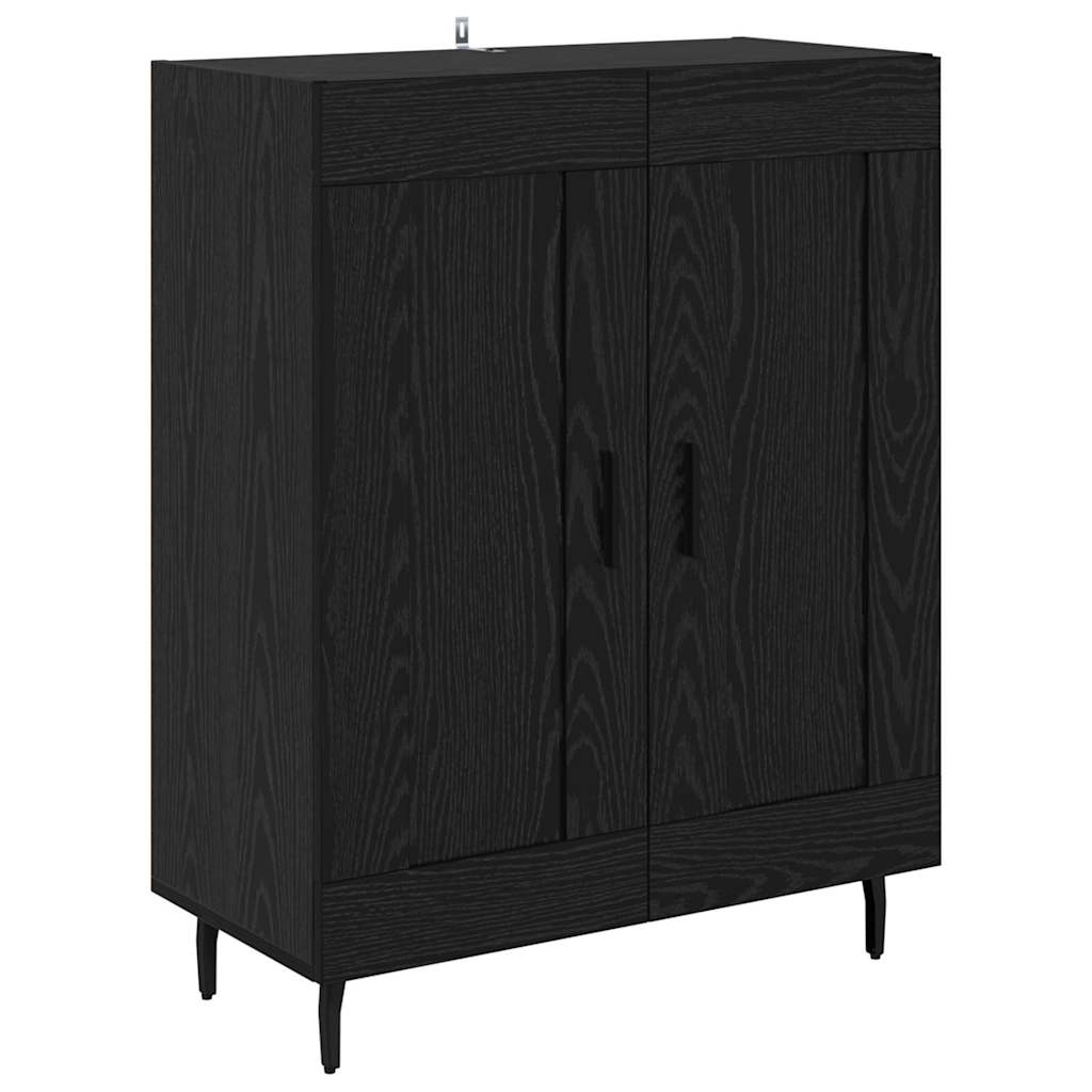 Highboard Black Oak 69.5 x 34 x 180 cm