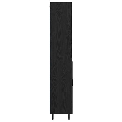 Highboard Black Oak 69.5 x 34 x 180 cm