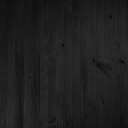 Dining Bench NOAIN 180 x 41 x 45 cm Solid Pine Wood Black