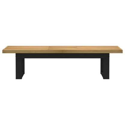 Dining Bench NOAIN 160 x 41 x 45 cm Solid Pine Wood Natural