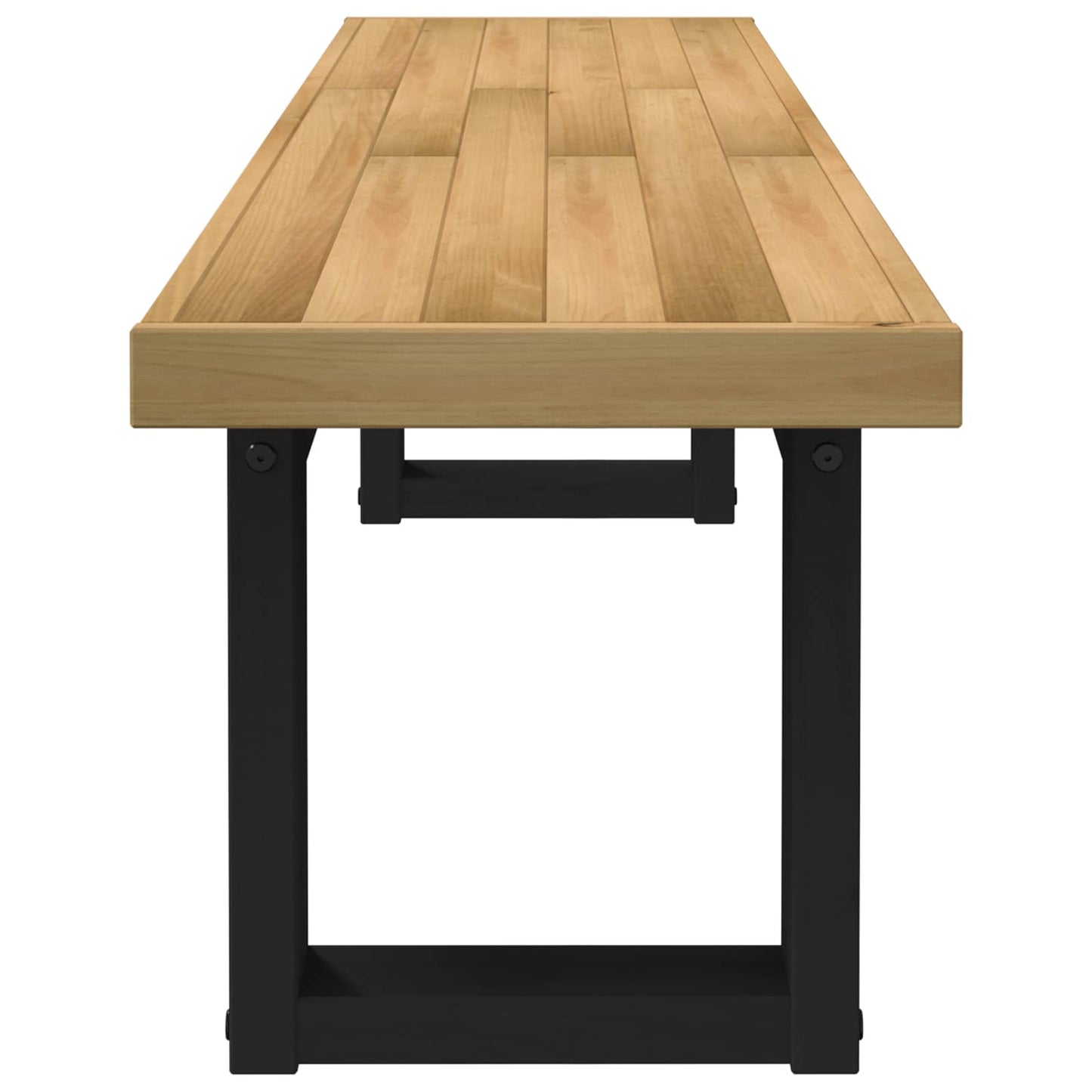 Dining Bench NOAIN 160 x 41 x 45 cm Solid Pine Wood Natural