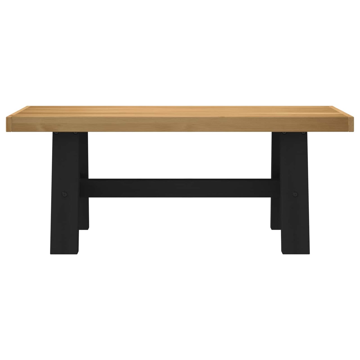 Dining Bench NOAIN 120 x 41 x 45 cm Solid Pine Wood Natural
