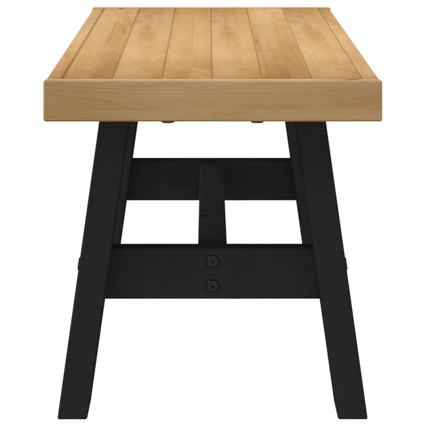 Dining Bench NOAIN 120 x 41 x 45 cm Solid Pine Wood Natural