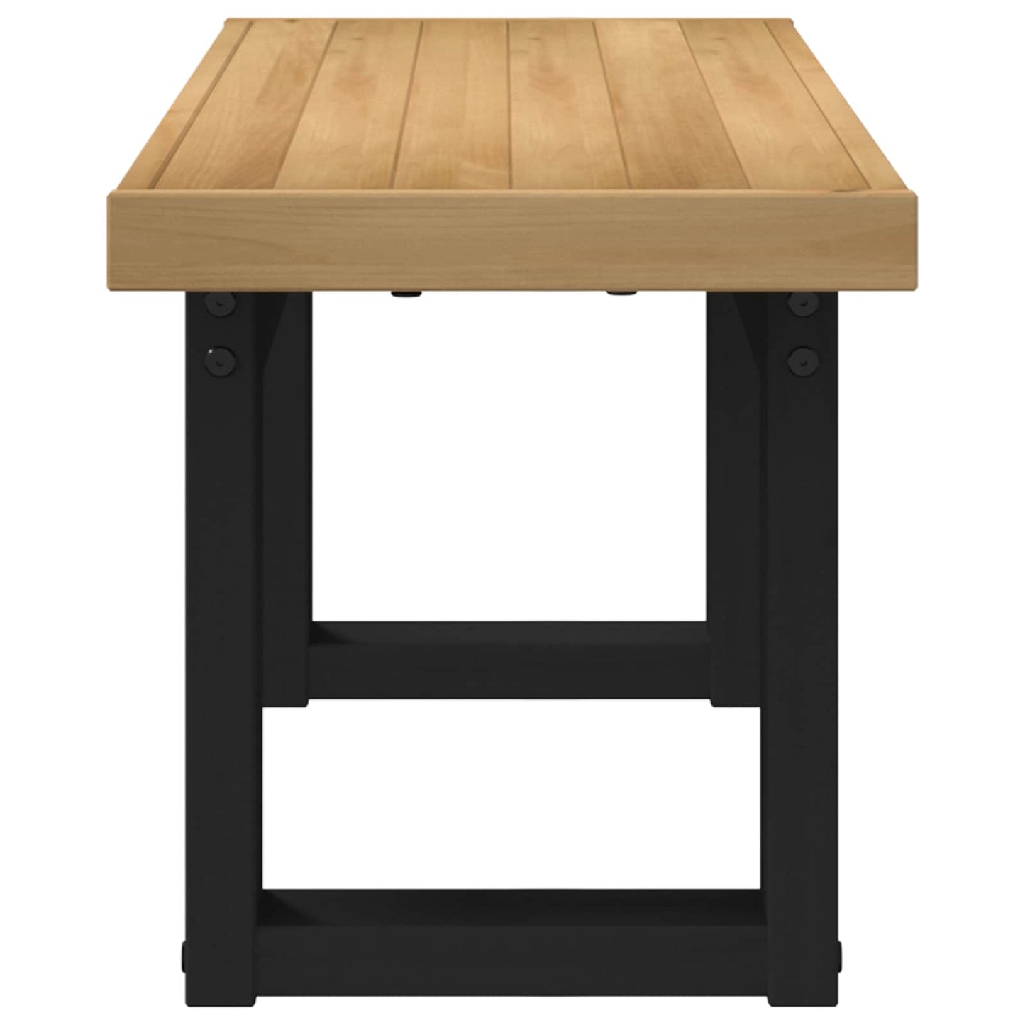 Dining Bench NOAIN 120 x 41 x 45 cm Solid Pine Wood Natural